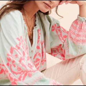 🤩 Free People Persuasion balloon sleeve tunic 🤩